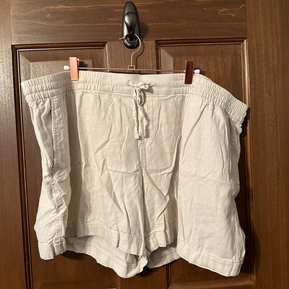 EUC Old Navy linen/cotton drawstring shorts XXL - Picture 1 of 1